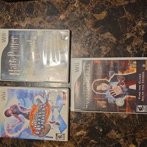 Nintendo Wii Dance Dance Rev. Hottest Party 2, Harry Potter & The Vanishing File